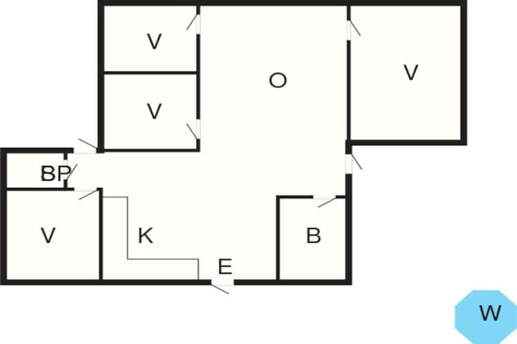 8 Person Holiday Home In Ansager Exterior photo